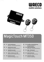 Waeco MagicTouch MT350 Instrucciones De Montaje