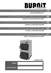 Sunsystem BURNIT WBS 70 Manual Del Operador