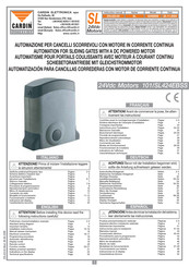 Cardin Elettronica SL 424EBSS Manual De Instrucciones