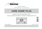 Sime HOME PLUS Manual De Instalacion Y Uso