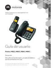 Motorola M804C Guía De Usuario