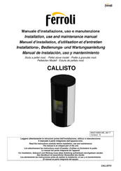 Ferroli CALLISTO Manual De Instalación, Uso Y Mantenimiento