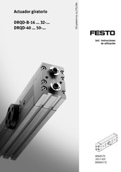 Festo DRQD-B-16 Serie Instrucciones De Utilizacion