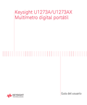 Keysight Technologies U1273AX Guia Del Usuario