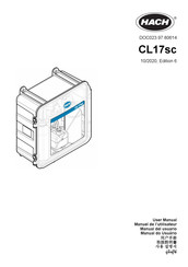 Hach CL17sc Manual Del Usuario