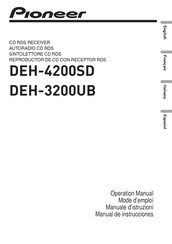 Pioneer DEH-4200SD Manual De Instrucciones