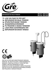 Gre AR-121 Manual De Instalación Y Mantenimiento