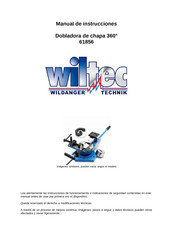 WilTec 61856 Manual De Instrucciones