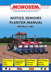 Monosem NG Plus 4 - 2011 Manual De Montaje, Puesta A Punto, Conservación