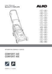 AL-KO COMFORT 34E Manual Del Usuario