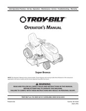 Troy-Bilt Super Bronco Manual Del Operador