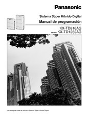 Panasonic KX-TD1232AG Manual De Programación