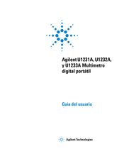 Agilent Technologies Agilent U1232A Guia Del Usuario