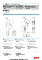 Franke AQRM304 Instrucciones De Montaje Y Servicio