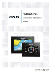 B&G Vulcan Serie Manual De Instalación