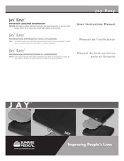Sunrise Medical Jay Easy Manual De Instrucciones Para El Usuario