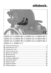 Ottobock 436P5-1-7 Instrucciones De Uso