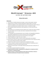 Easypix GoXtreme Vision 4K Manual Del Usuario