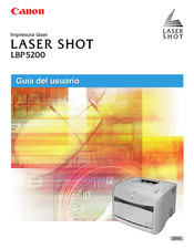 Canon LASER SHOT LBP5200 Guia Del Usuario