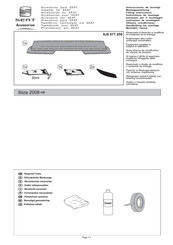 Seat 6J0 071 650 Instrucciones De Montaje