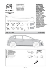 Seat 1P1 071 610D Instrucciones De Montaje