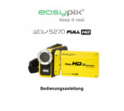 Easypix WDV 5270 Full HD Manual Del Usuario