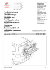 Seat 7N5 071 104 Instrucciones De Montaje