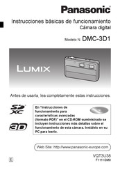 Panasonic Lumix DMC-3D1 Instrucciones De Funcionamiento