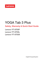 Lenovo Tab 3 Plus Manual De Instrucciones