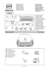 Seat 1P1 071 061D Instrucciones De Montaje