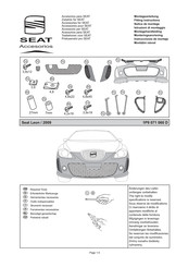 Seat 1P9 071 060 D Instrucciones De Montaje