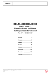 Georges Renault DELTA5000 Manual Operario