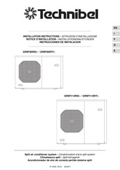 Technibel GR9FI80R5I Serie Instrucciones De Instalación