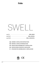 Pablo SWELL Serie Instrucciones De Montaje E Instalación