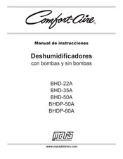 COMFORT-AIRE BHD-35A Manual De Instrucciones