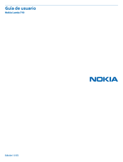 Nokia Lumia 710 Guía De Usuario
