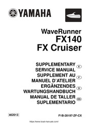 Yamaha WaveRunner FX Cruiser Manual De Taller Suplementario