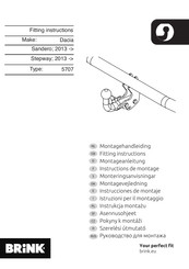 Brink 5707 Instrucciones De Montaje