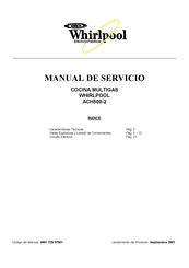 Whirlpool ACH500-2 Manual De Servicio