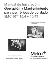 Melco EMC 10T Manual De Instalación, Operación Y Mantenimiento