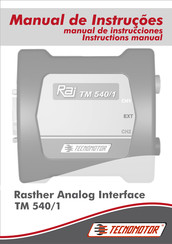 TECNOMOTOR TM 540/1 Manual De Instrucciones