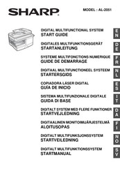 Sharp AL-2051 Guía De Inicio