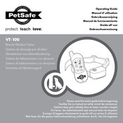 Petsafe VT-100 Manual De Funcionamiento