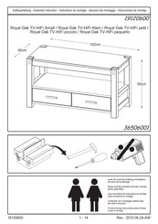 Unique Furniture 19120600 Instrucciones De Montaje