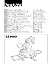 Makita LS800D Manual De Instrucciones