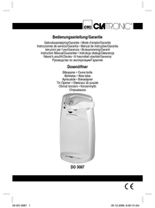 Clatronic DO 3087 Instrucciones De Servicio