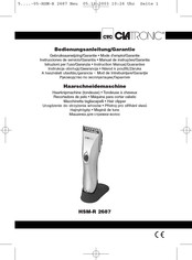 Clatronic HSM-R 2687 Instrucciones De Servicio