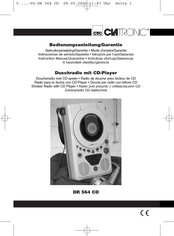 Clatronic DR 564 CD Instrucciones De Servicio