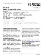 System Sensor OSI-RE-SS Manual De Usuario