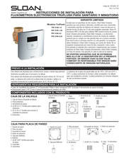 Sloan TruFlush TRF 8156-1.28 Instrucciones De Instalación